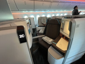 bassinet seats Hawaiian first class