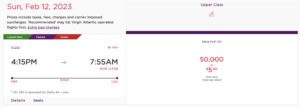 Minneapolis to Paris Delta One booked via Virgin