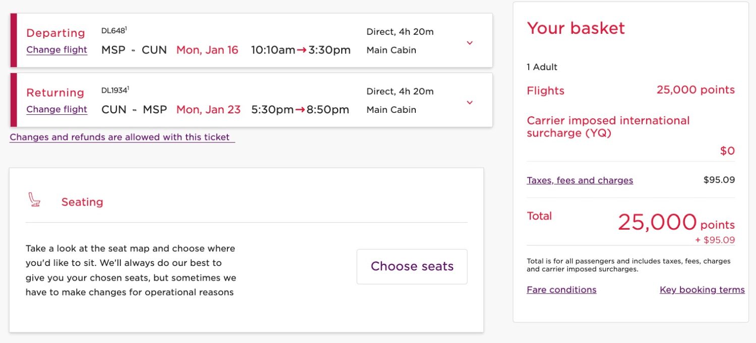 msp to cancun virgin atlantic