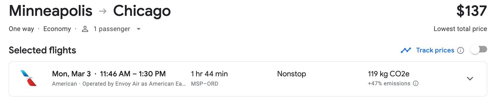 minneapolis to chicago