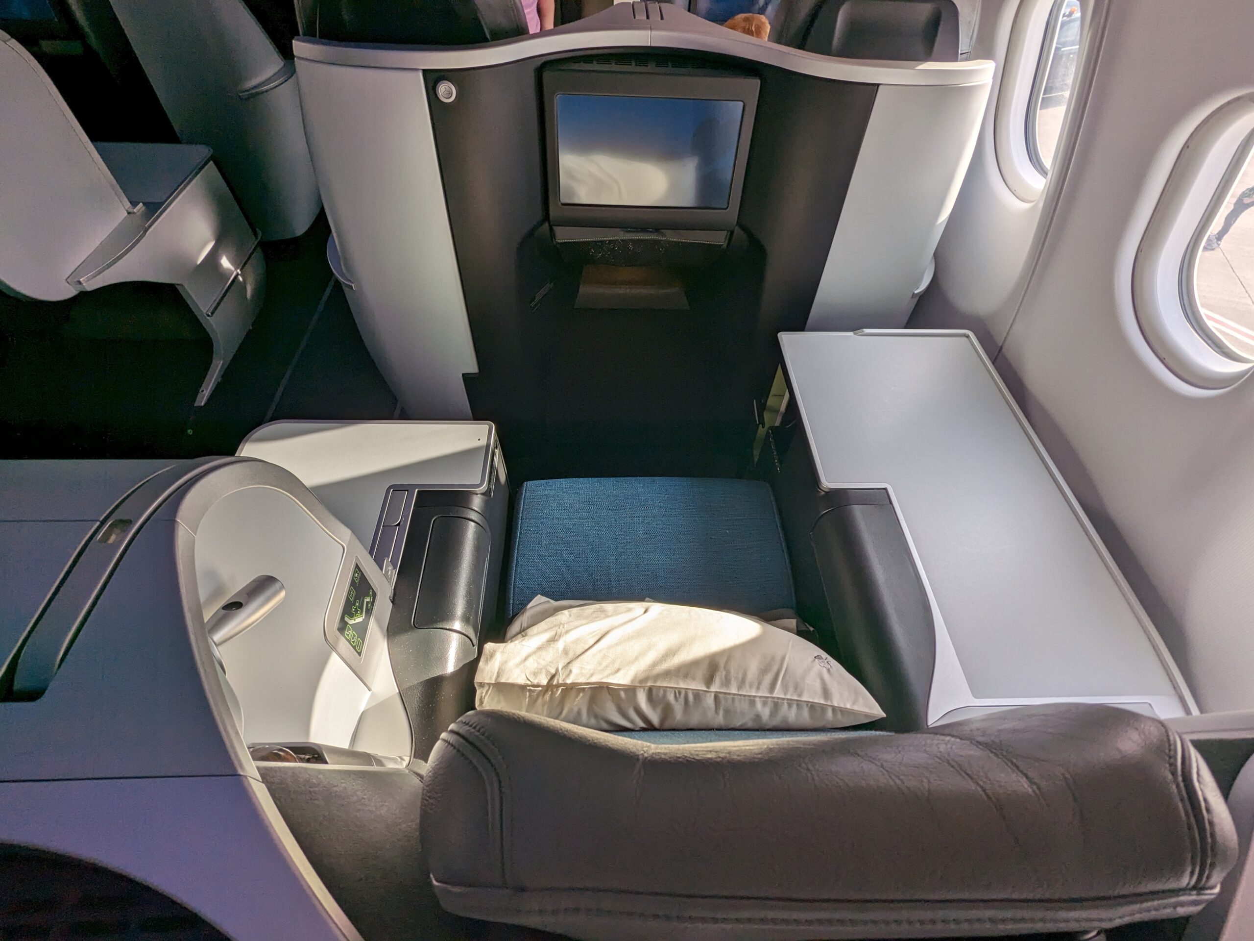 Aer Lingus Throne Seat (view from the rear)