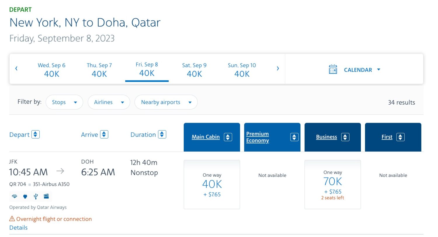 qsuites booking