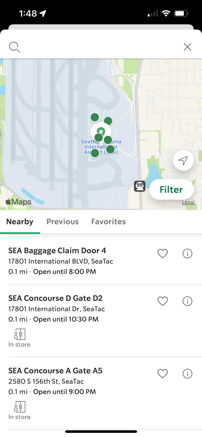 starbucks mobile order