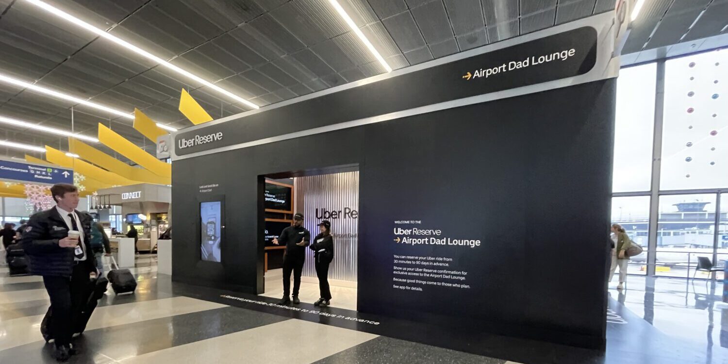 Uber Celebrates Airport Dads at Goofy Chicago Pop-Up Lounge