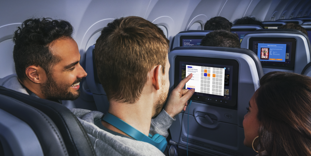 Catch a Movie Together with JetBlue’s New ‘Watch Party’ Feature