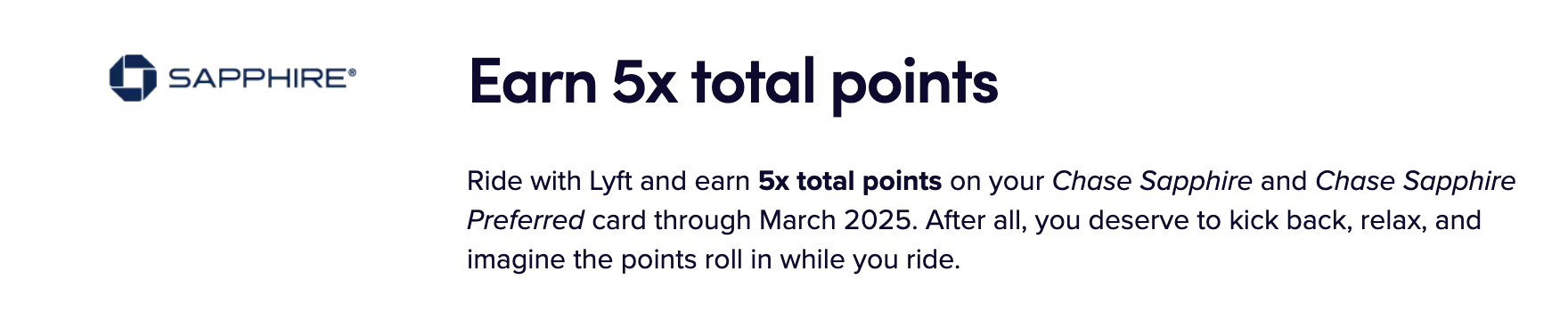 Sapphire Lyft