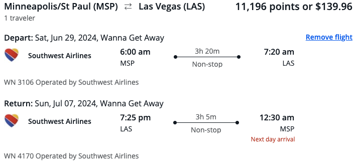 SW Chase Flight